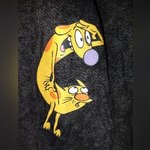 Nickelodeon Black Hoodie with Orange Logo